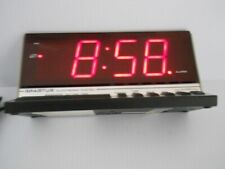 Vintage SPARTUS Digital Alarm Clock Model 1140 with 8