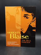 Peter O'Donnell & Jim Holdaway MODESTY BLAISE: THE HELL MAKERS Titan Books PB picture