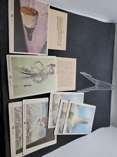 1969 Commodex Operation Moon NASA - 9 Card Lot picture