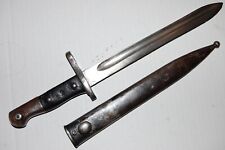 Turkish M1935 Bayonet Knife & Scabbard for Mauser Rifles - Vintage Antique picture