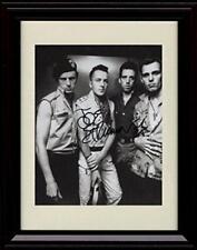 Unframed The Clash Autograph Promo Print - Joe Strummer Signed picture