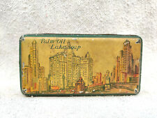 1920s Vintage Rare No183 Palm Oil Lake Soap Advertisement Litho Tin Box TB748 picture