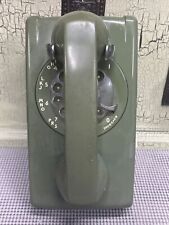 Vintage Bell System Rotary Phone Wall Mount Avocado Untested No Cord picture