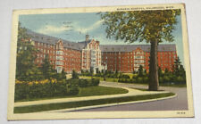Vintage Linen Postcard ~ Borgess Hospital ~ Kalamazoo Michigan MI picture