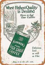 Metal Sign - 1918 Newmark's Coffee -- Vintage Look 4 picture
