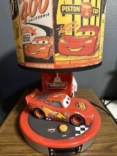 Disney Pixar Cars Lightning McQueen Talking Alarm Clock READ - LAMP NOT WORKING picture