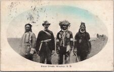 1910 South Dakota Indian / Native Americana Postcard 