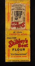 1940s Call For Shibley's Best Flour A. G. Shibley Grocer Blytheville AR MB picture