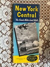 VINTAGE 1947 NEW YORK CENTRAL SYSTEM TIME TABLES  TRAIN SCHEDULE picture