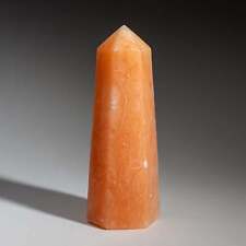 Genuine Polished Orange Selenite Point from Morocco (1.9 lbs) picture