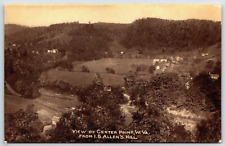 Vintage Postcard - View of Center Point West Virginia - from I.B. Allen's Hill picture
