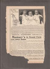 1894 RIDGE'S FOOD Magazine AD~Woolrich~MARGARET/ANNA/MELLIE KELLOGG, Watkins, NY picture