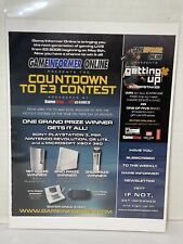 Game Informer Original Print Ad / Poster Game Promo Art Countdown To E3 Contest picture