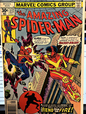 The Amazing Spider-Man #172 F/VF Spiderman Vs Rocket-Racer picture