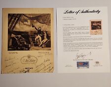 RARE James Whale + Boris Karloff PSA DNA Signed Frankenstein Autograph Auto READ picture