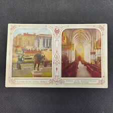 RARE c. 1920s World Postcard DUBLIN IRELAND PRINCESS STREET + ST PATRICKS CHURCH picture