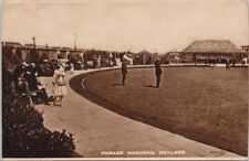 Parade Gardens Hoylake England UK Valentine's Postcard H44 *as is picture