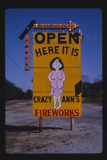 Photo:Crazy Ann's Fireworks sign,Route 441,Vonore,Tennessee picture