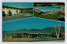 Postcard New Mexico Albuquerque NM American Motor Inn Motel Route 66 1960s picture