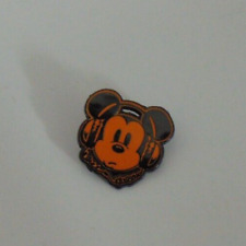 Orange Mickey Mouse w/ ear muffs Disney Parks Trading Pin 2013 picture