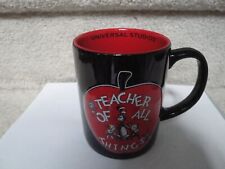 NOS Dr Seuss Teacher Of All Things Relief Ceramic Mug   picture