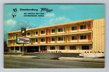 Chambersburg PA-Pennsylvania, Travel Lodge, Advertising, Vintage Postcard picture