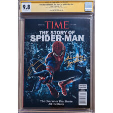 Time Special Edition: The Story of Spider-Man__CGC 9.8 SS__Signed by Andrew G... picture