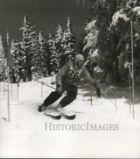 1958 Press Photo Oregon State-skier - ords05736 picture