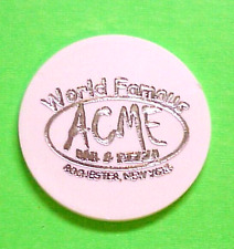 ROCHESTER  NEW YORK  NY  WORLD FAMOUS ACME BAR & PIZZA / ONE DRINK  TRADE TOKEN picture