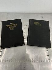 RARE 1919 + 1920 Wester Clarendon Texas  COLLEGE YEARBOOK picture