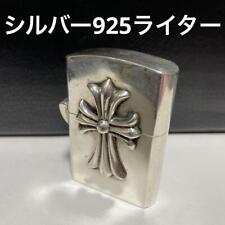 Silver 925 Oil Lighter Chrome Hearts Style Zippo Inner picture
