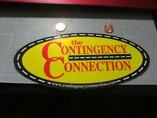 CONTINGENCY Sticker / Decal  RACING ORIGINAL OLD STOCK picture