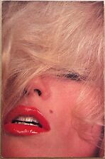 Blondie Sexy Lady Red Lipstick Saucy Vintage 6x4 Postcard 1980 picture