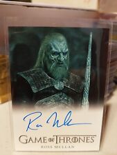 Game Of Thrones Complete Series Vol 2 Ross Mullan Autograph Card Full-bleed 2022 picture