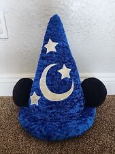 Disneyland Resort Mickey Mouse Fantasia Sorcerer's Wizard Adult Hat w/ Ears picture