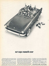 1962 Sunbeam Alpine - cups  - Vintage Advertisement Car Print Ad J380 picture