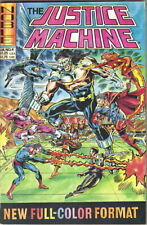 The Justice Machine Comic Book #4 Noble 1982 FINE Minor Creases picture