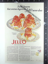 1927 ADVERTISING for Jell-O Co. division of  Postum Cerial Co LeRoy NY orange picture