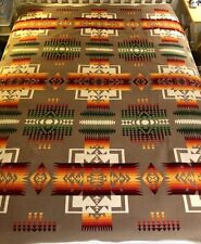 Pendleton Wool Blanket Chief Joseph Beaver State 62” x 82” Popular Current picture