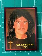 1994 Argentina Rock CARD ULTRA FIGUS BLACK SABBATH GEEZER BUTLER picture
