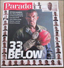 11/15/2015 Parade Newspaper Magazine Antonio Banderas The 33 Mario Sepúlveda picture