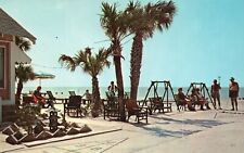 Postcard FL Madeira Beach Queens Crown Motel Shuffleboard Vintage PC J7530 picture