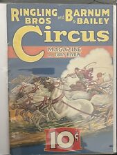 VINTAGE 1935 GREAT RINGLING BROS. BARNUM & BAILEY CIRCUS MAGAZINE & DAILY REVIEW picture