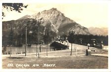 Picturesque View of Cascade Mountain, Banff National Park, Canada Postcard picture