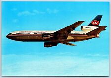 Airplane Postcard JAT Yugoslav Airlines Douglas DC-10 Airline Issued ED16 picture