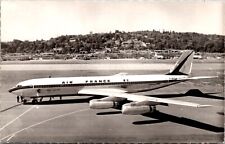 Advertising Postcard Boeing 707 Intercontinental Air-France Airplane picture