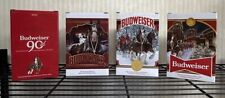 Vintage Lot Of 4 Budweiser Holiday Beer Steins 2020 2021 2022 2023 Christmas picture