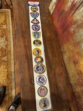 New Vintage Patch Set Of 12 Apollo Emblems Kennedy Space Center 3