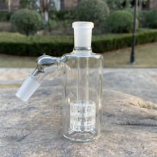 Thick 18mm Male 45 Degree Glass Ash Catcher Percolator For Bong Bubbler Filter picture