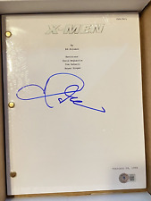 Halle Berry Signed Autographed X-Men Script Beckett COA picture